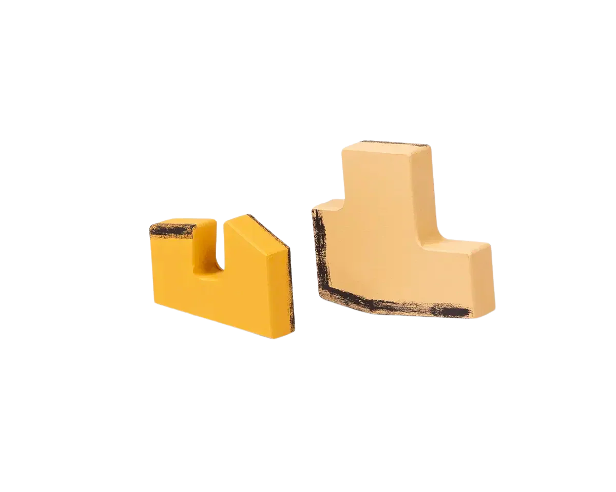 FRAMA - Toogood x FRAMA | Hook Sculpture Set of Two | Yellow Frama