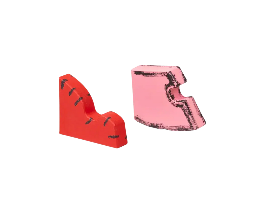 FRAMA - Toogood x FRAMA | Hook Sculpture Set of Two | Pink + Red Frama