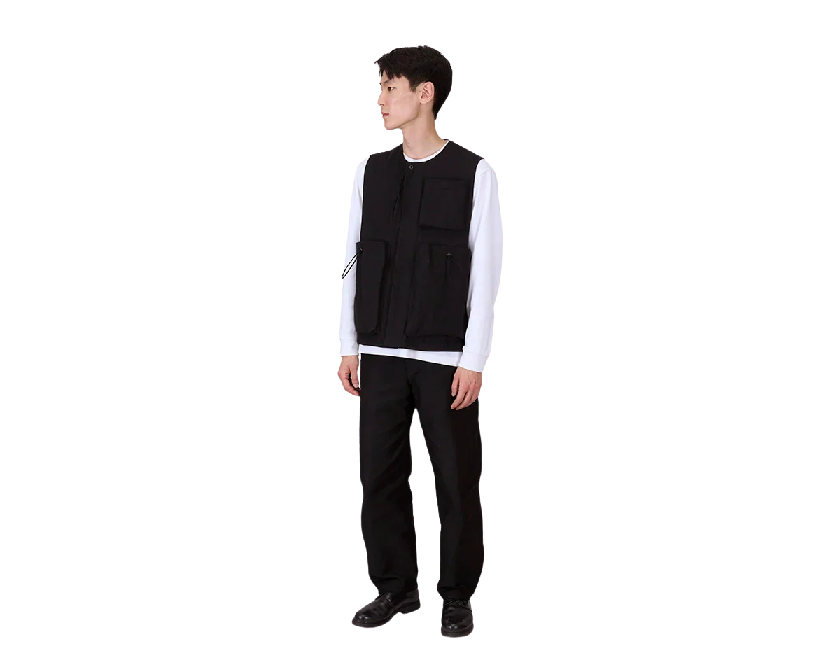 FRAMA - Toogood x FRAMA | Roper Gilet | Painted Cotton Red + Pink