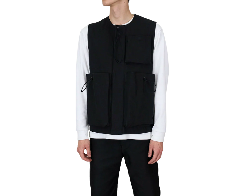 FRAMA - Toogood x FRAMA | Roper Gilet | Painted Cotton Pink + Red