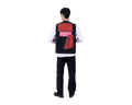 FRAMA - Toogood x FRAMA | Roper Gilet | Painted Cotton Red + Pink