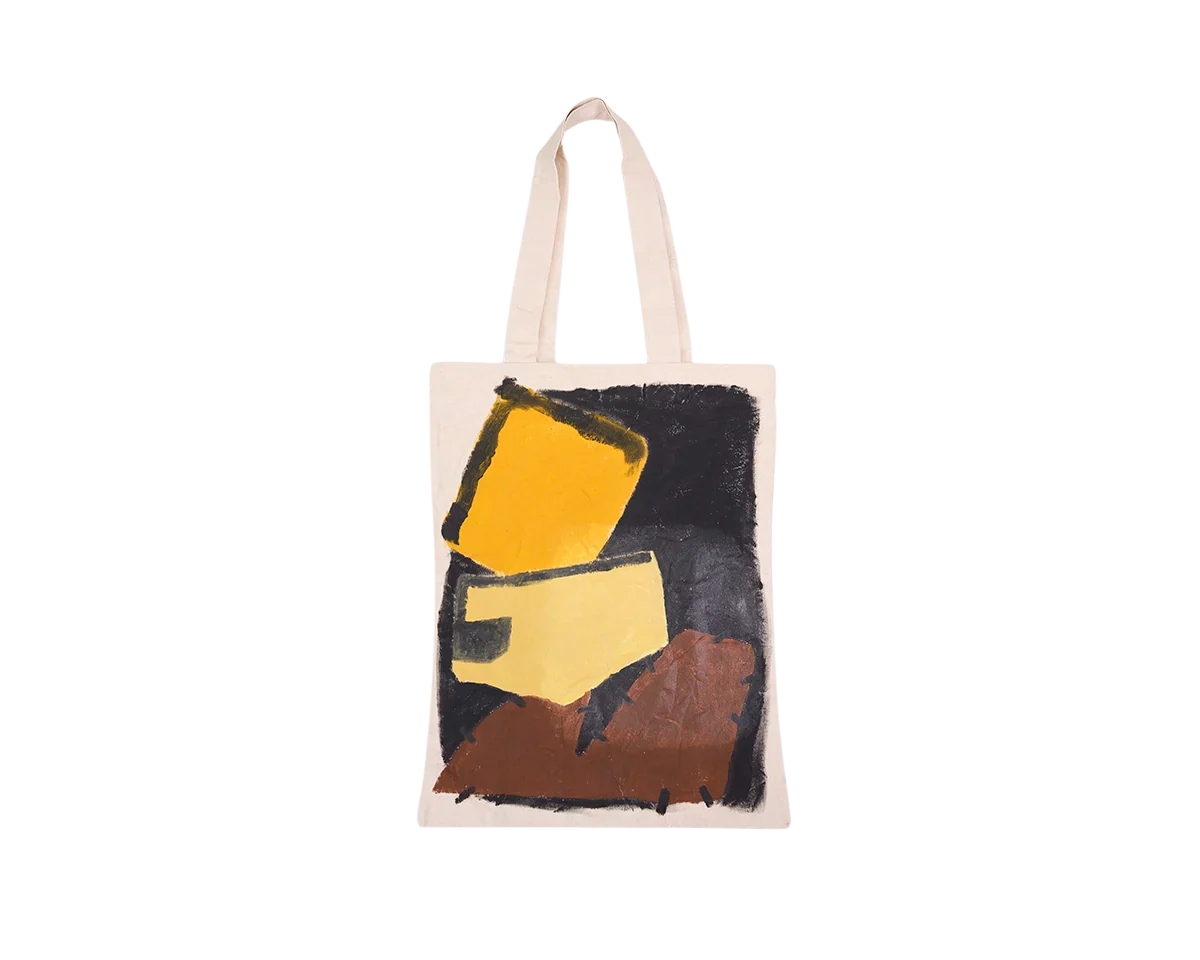 FRAMA - Toogood x FRAMA | Tote | Painted Canvas Brown + Yellow