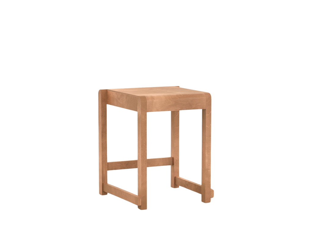 FRAMA - Low Stool 01 | Warm Brown Birch