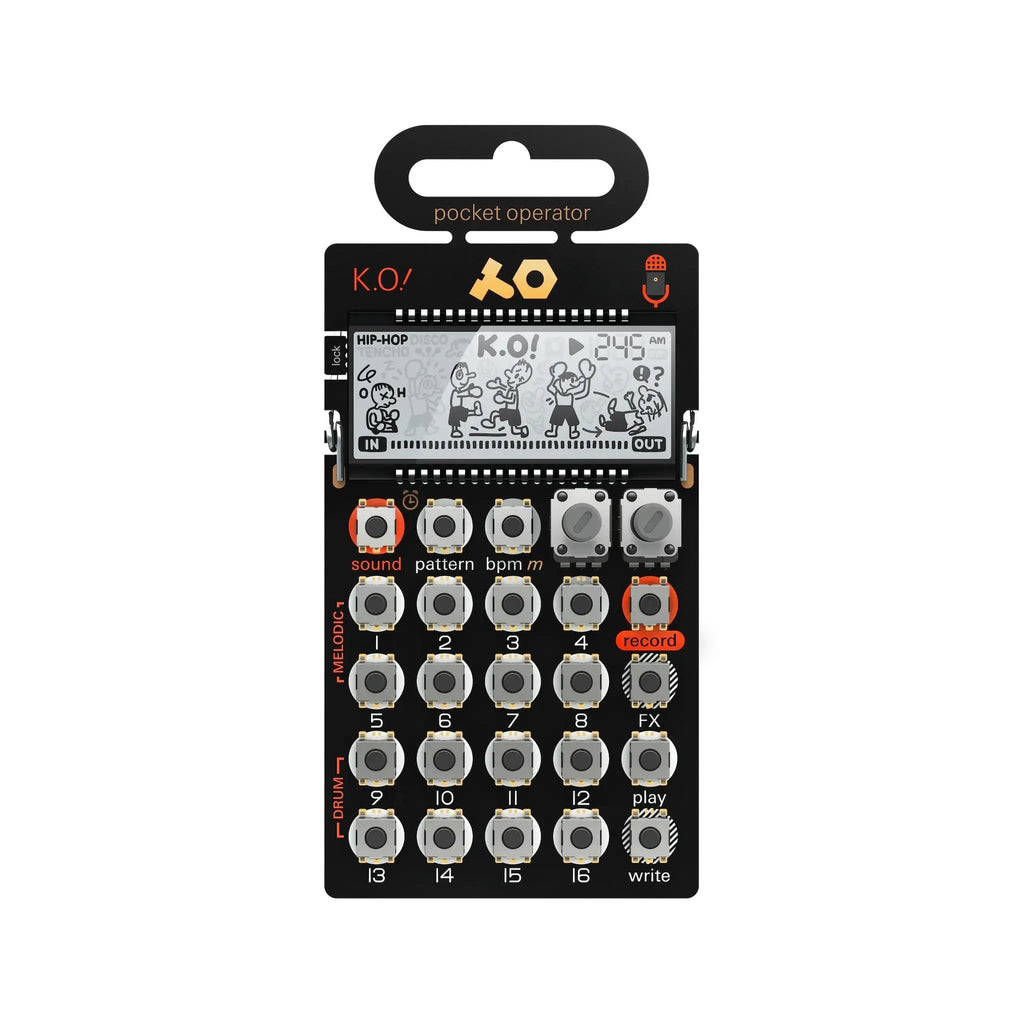 teenage engineering PO-33 K.O! Synthesizer 