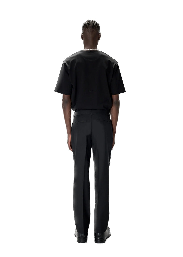 PAST TENSE Regular Fit Wool Trousers 