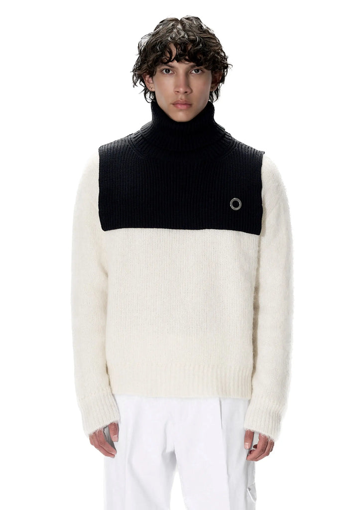 PAST TENSE Rib Knitted Neck Warmer 