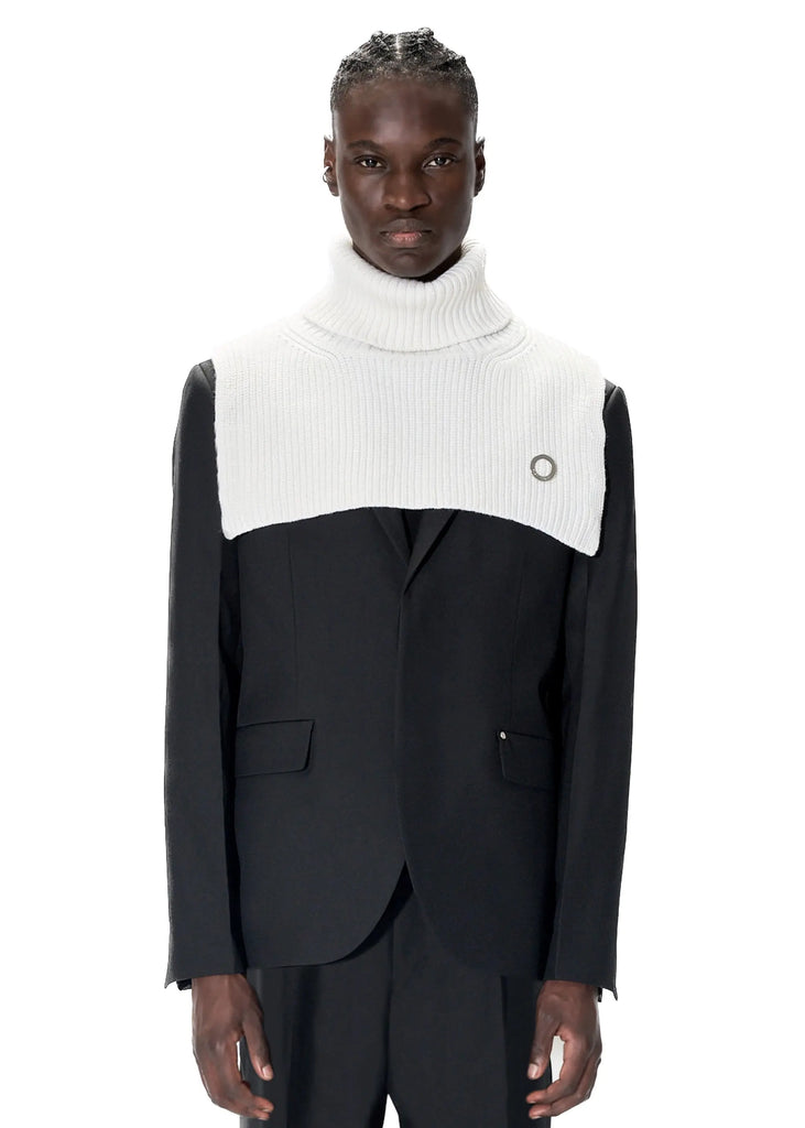 PAST TENSE Rib Knitted Neck Warmer 