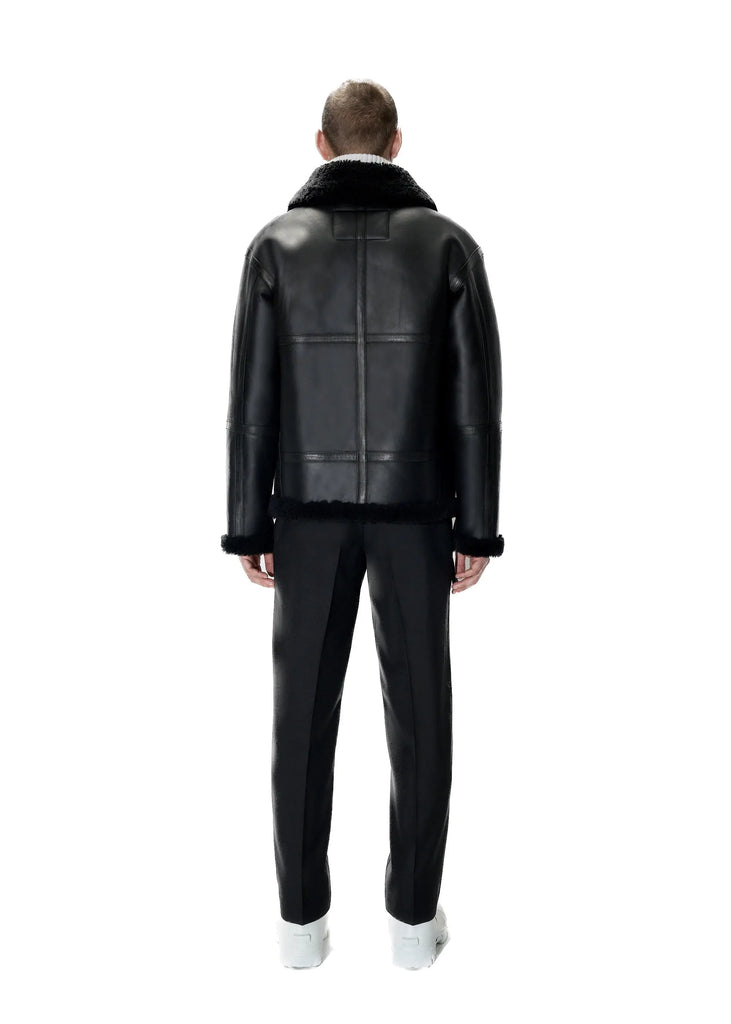 PAST TENSE Shearling Jacket 