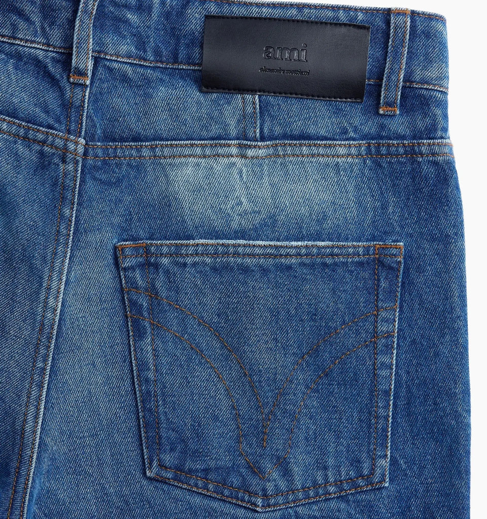 AMI Paris Straight Fit Jeans 