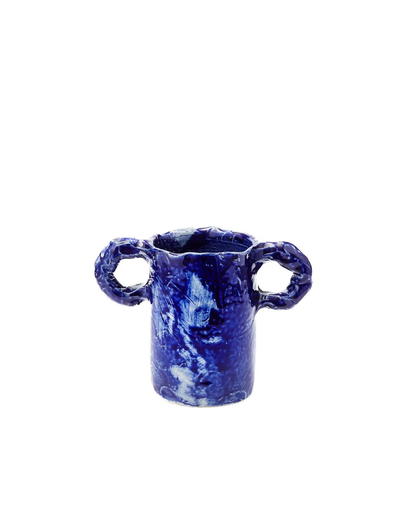 Niko June Studio Vase - Dark Blue 