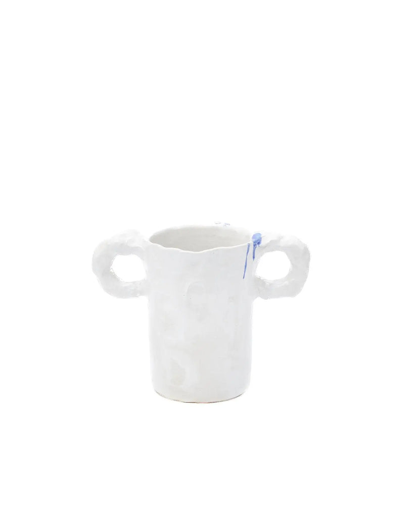 Niko June Studio Vase - White 