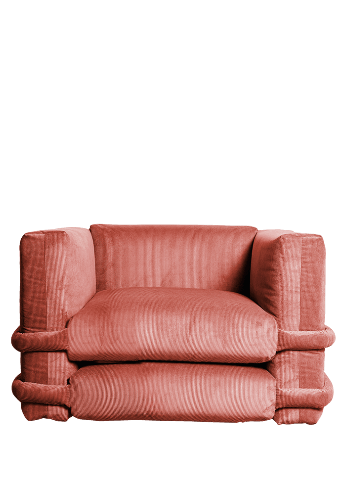 Pillow Armchair Corduroy BD Barcelona