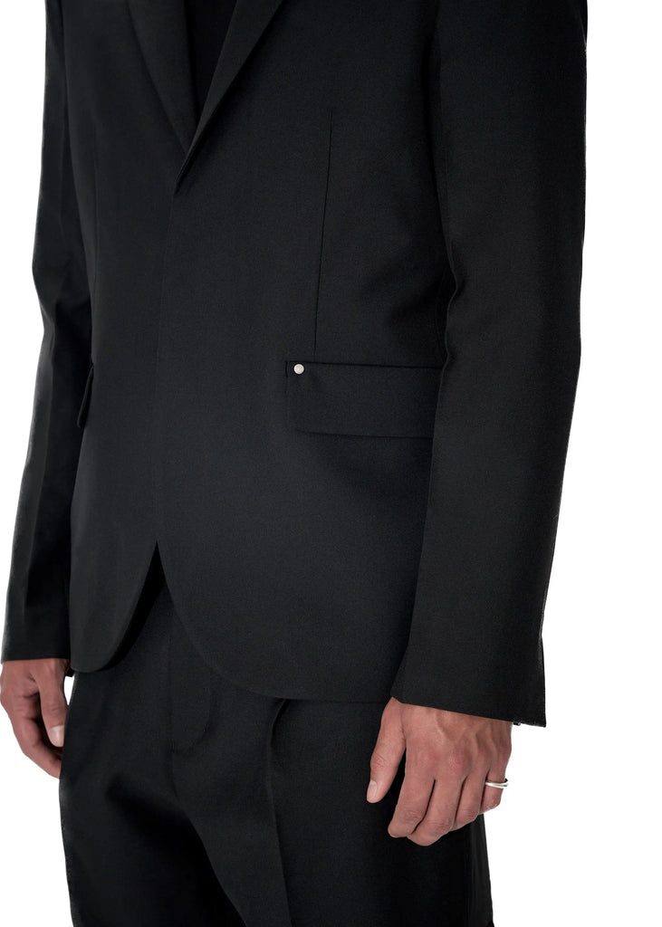 PAST TENSE Wool Tailored Jacket 