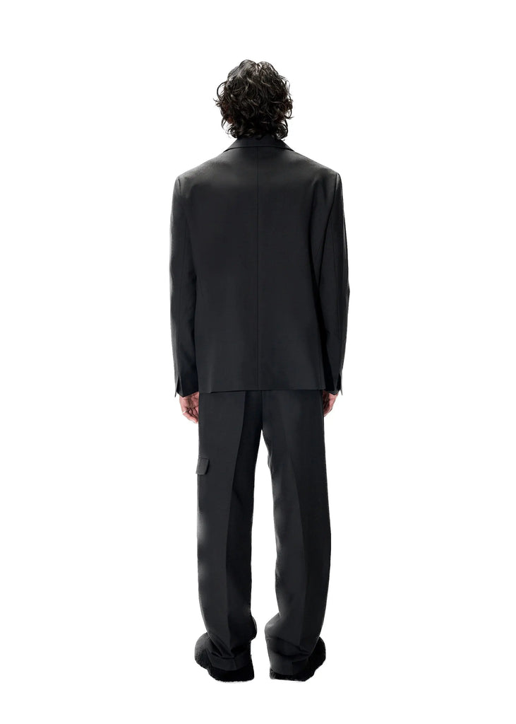 PAST TENSE Wool Tailored Jacket 