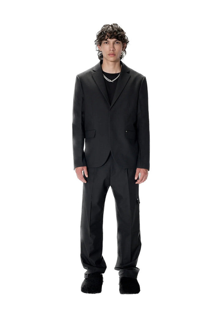 PAST TENSE Wool Tailored Jacket 