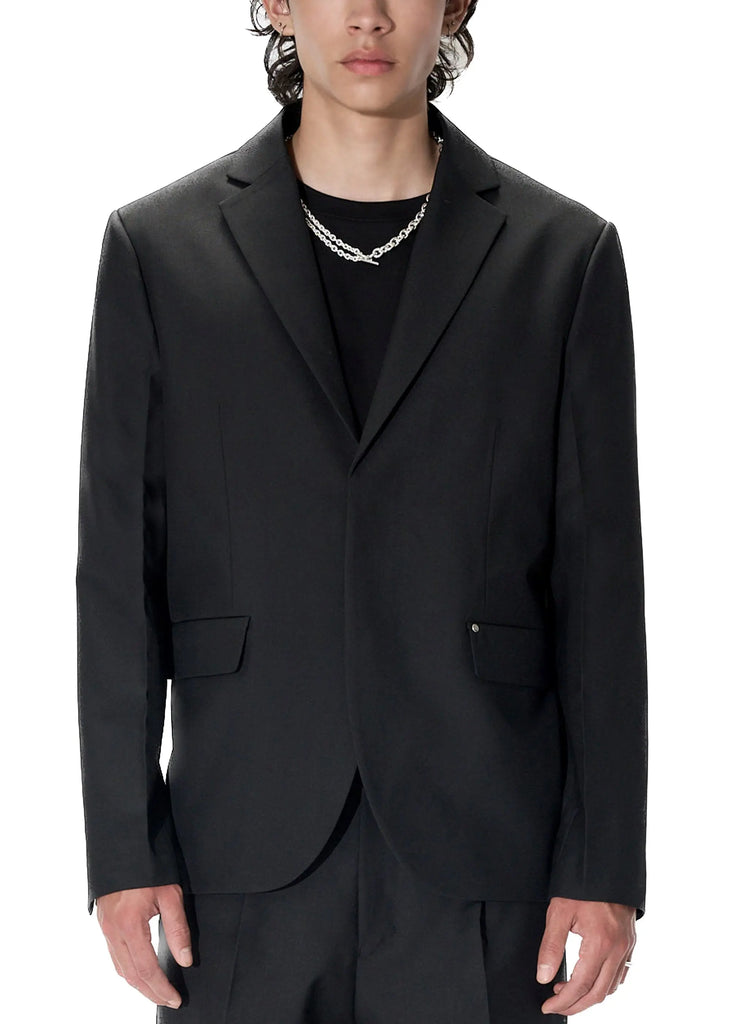 PAST TENSE Wool Tailored Jacket 